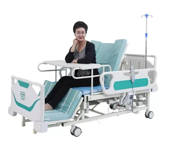 Легло за домашни грижи | Електрическо болнично легло с тоалетна, осигуряващо повече комфорт в грижите за пациентите
